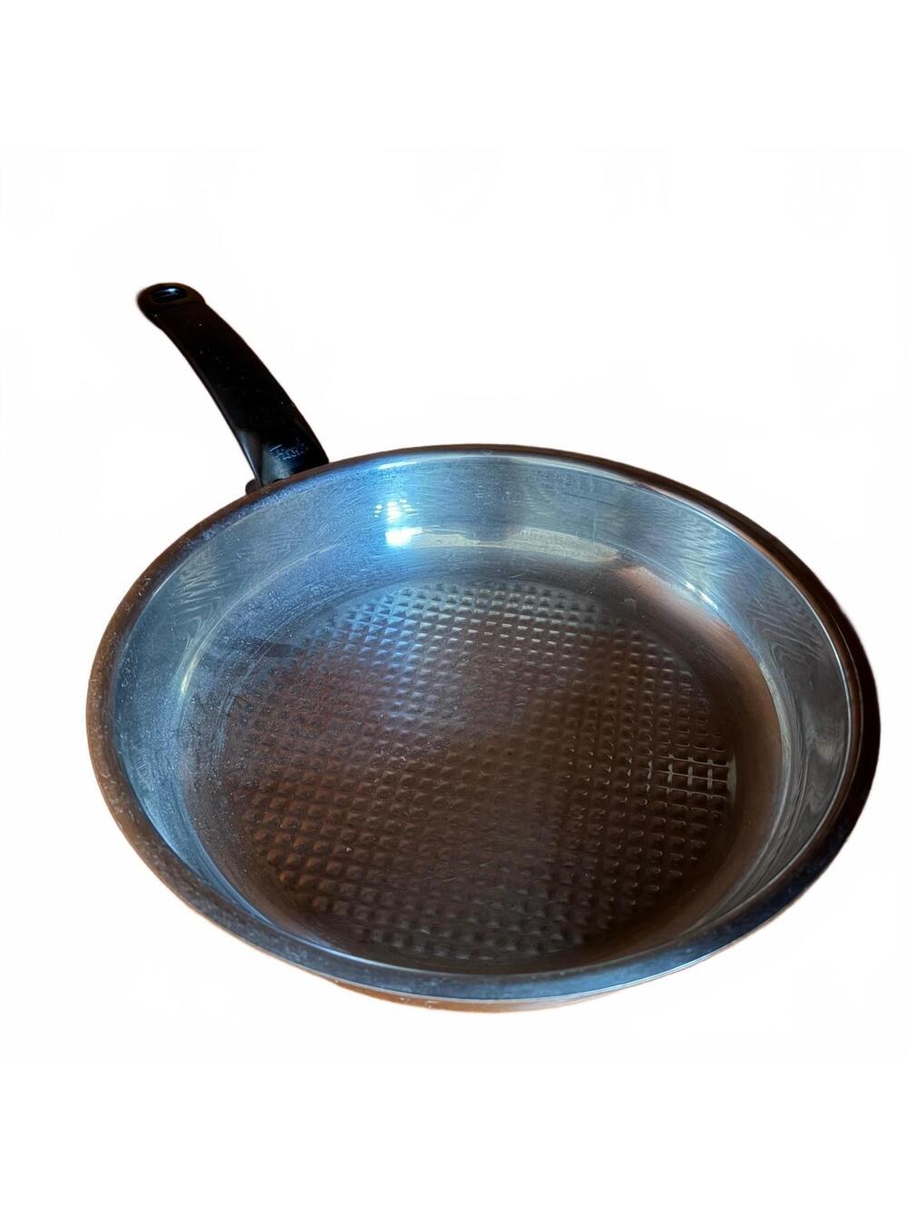 Vintage Fissler Stainless 18-10 Induction Skillet Frying Pan 3717 Germany 11"